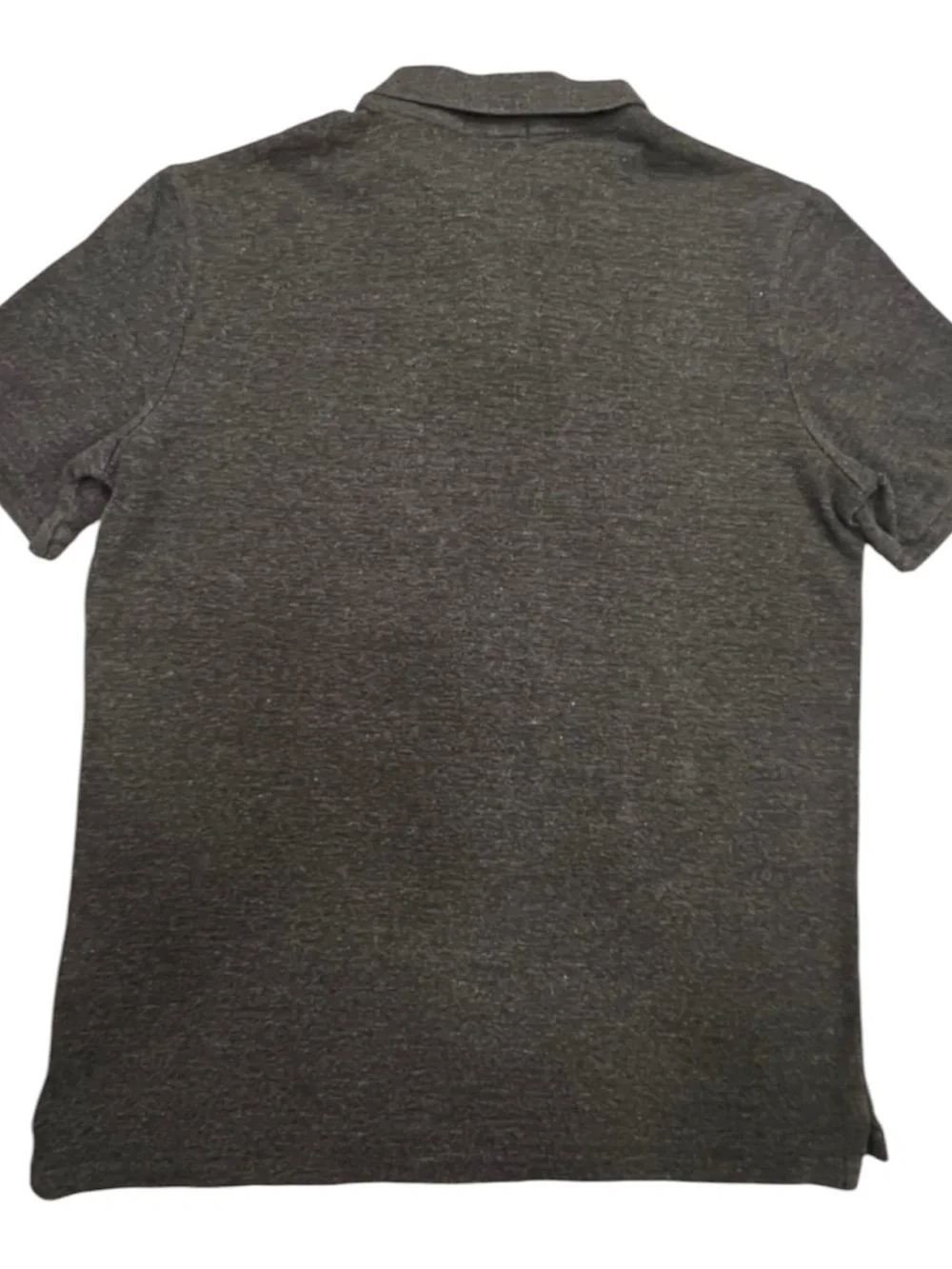 Ralph Lauren Charcoal Heather Polo with White Pony